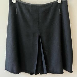 Coach inverted pleat skirt